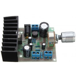 Modulo amplificador audio 15W mono 12V DC ou 6-18V AC