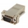 Adaptador Extens&atilde;o Macho para Cabo LAN CAT5, CAT5e, CAT6, RJ45 Femea 