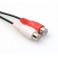Conversor / Adaptador Audio Jack 3.5mm Macho para RCA Stereo Femea