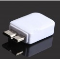 Adaptador Micro USB 3.0 Macho para Micro USB 2.0 Femea Samsung Galaxy Note 3, N9000