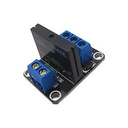 Modulo Rele G3MB-202P 1 Canal OMRON SSR 5V com Fusivel 