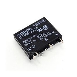 Modulo Rele G3MB-202P PCB SSR DC 5V / 240V AC 2A 