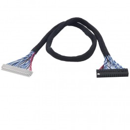 Ficha / Cabo LCD LVDS 30 Pinos / 30 Holes para TV, Painel Display