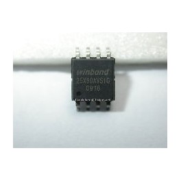 Chip Bios WINBOND W25X80AVSNIG, 25X80AVNIG, 25X80 SOP-8