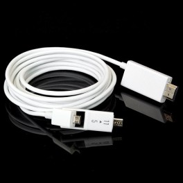 Cabo Micro USB para HDMI Samsung Galaxy S3 I9300, S4 I9500 Mini