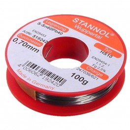 S-SN60PB40 Solda Stannol HS10 0.70mm