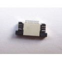 Ficha / Conector FFC FPC 10 Pinos 0.5mm Pitch