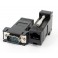 Adaptador Extens&atilde;o VGA Macho para Cabo LAN CAT5, CAT5e, CAT6, RJ45 Femea 