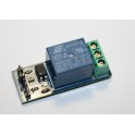 Modulo 1 canal rele optoisolada PIC AVR ARM MCU arduino raspberry