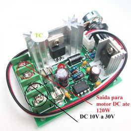 Modulo Step Up Booster DC-DC 1200W Ajustável