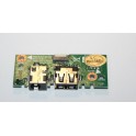 60-N4OIO1000 Placa Ficha Dc Jack e USB Para Asus X401A X401U e X501U