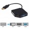 3 em 1 - Adaptador Display Port para HDMI, DMI, VGA