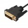 Cabo DVI 3 Metros M/M 24+1 Pinos / 24+1 Pinos Dual Link 