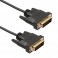 Cabo DVI 3 Metros M/M 24+1 Pinos / 24+1 Pinos Dual Link 