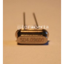 Cristal oscilador quartzo 4.09600 MHz