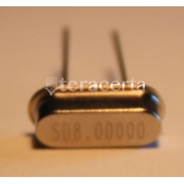 Cristal oscilador quartzo 8.00000 MHz
