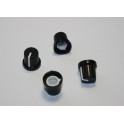 Capa Botão Plástico Potenciometro / Volume 15x11x16mm 6mm