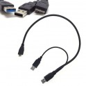 Cabo USB 3.0 A Micro B Y discos externos Western Digital / Toshiba