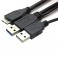 Cabo USB 3.0 A Micro B Y discos externos Western Digital / Toshiba