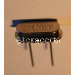 Cristal oscilador quartzo 24.0000 MHz