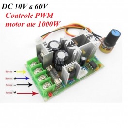 Modulo controle DC PWM 1000W