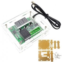 Modulo Termostato DC12V Digital -50ºC 110ºC com caixa acrilica
