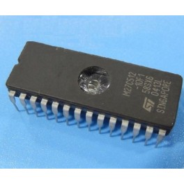 EPROM IC MC27C512 M27C512-10F1, M27C512-10FI, 27C512 CDIP-28