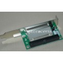 Adaptador CF com bracket para IDE 40 pinos