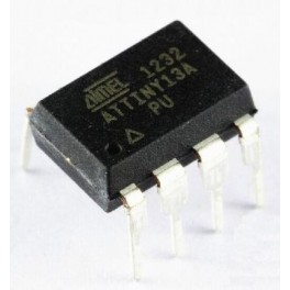 Chip IC MCU AVR 1K Flash 20 Mhz ATTINY13A-PU ATTINY13A DIP8 