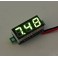 Modulo led verde 0,28" micro voltimetro dc 3,50V a 30V 