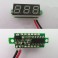 Modulo led verde 0,28" micro voltimetro dc 3,50V a 30V 