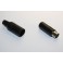 Conector / Adaptador Ficha Mini-Din 9 Pinos Macho para soldar