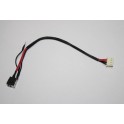 Ficha DC Jack Fujitsu Lifebook A530 AH530 AH531 com cabo