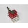 Interruptor Switch Botão On/On SPDT ângulo recto para soldar 2A250VA / 5A 120VA 6 Pinos, 39mm