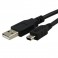 Cabo USB 2.0 para Mini 1 Metro Data Cameras, MP3, MP4, Outros