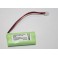 2SN-AAA75H-S-J1 , LP175N AAA , Pilha Bateria Recarregável 2.4V 850mAh