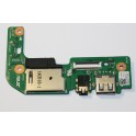 69N0R7B10B06-01 Placa Audio Jack Usb Card Reader Asus X555 X555L
