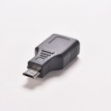 Adaptador Conversor OTG de Micro USB 5 Pinos para USB