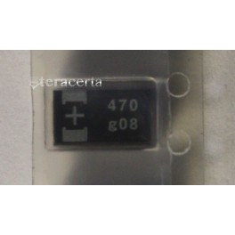 4TPB470M - Sanyo Poscap Tantalum 470uf 4V Low ESR