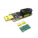 Adaptador / Programador EEPROM USB CH341A STC SPI para TTL