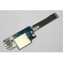 Peças Placa USB Card Reader com Cabo Lenovo ThinkPad Edge E531A NS-A047