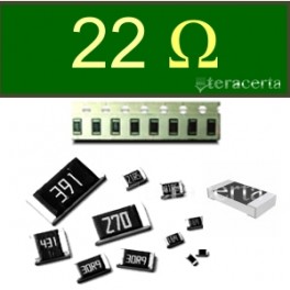 Resist&ecirc;ncia SMD 22 Ohm