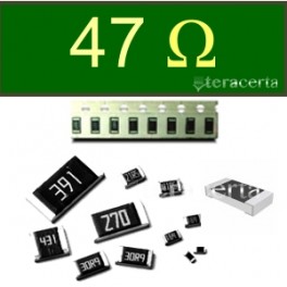 Resist&ecirc;ncia SMD 47 Ohm