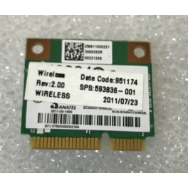 Peças Wireless Card/Cartão Hp 6450b 593836-001