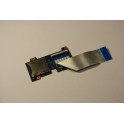 Peças Placa SD Card Reader com Cabo HP EliteBook 2170p 48.4RL02.021