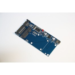 Adaptador SSD MSATA para SATA 2.5" e Mini USB