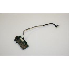 Peças Placa Audio Jack USB com Cabo Asus N61J 69N0GXA10C01
