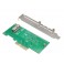 Adaptador de cartão conversor para PCI-E X4 para Apple MacBook Air A1466 Pro A1502 SSD