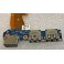 Peças HP EliteBook 840 G1 USB VGA port module 6050A2559201 6035B0101101