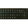 Kit Autocolantes Teclado Português - Preto PT-PT PO